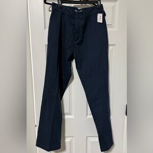 Dickies Women's Perfectly Slimming Straight Fit Pants, Navy, 6